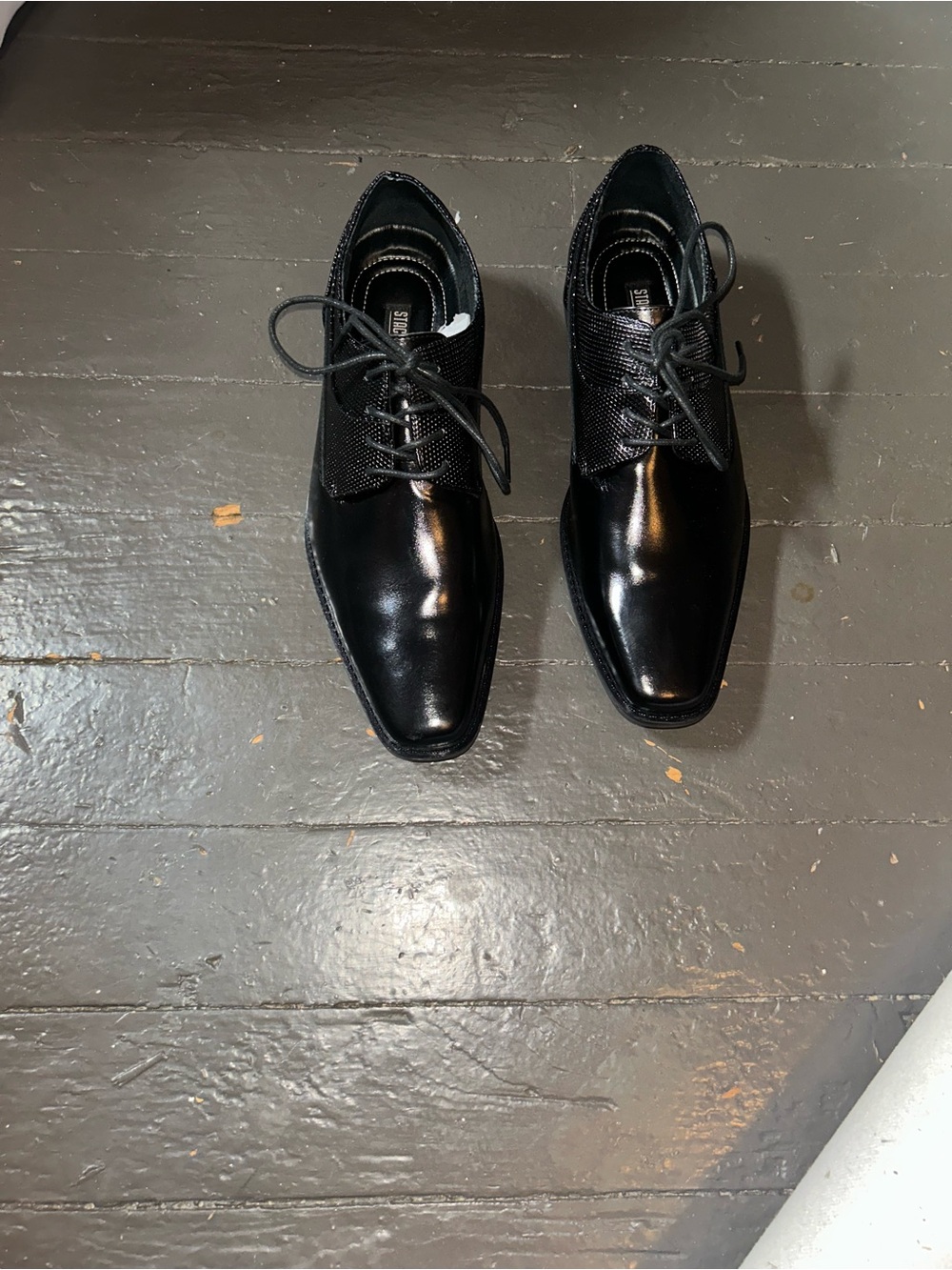 Men's Black Dress Shoes